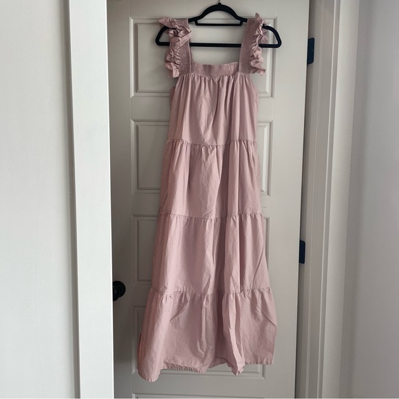 English Factory Tiered Midi Dress - Picture 9 of 11